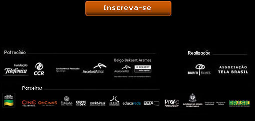 Tela Brasil -  Inscreva-se