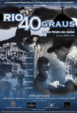Cartaz do filme 'Rio 40 Graus'