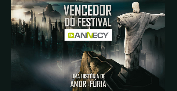 Uma História de Amor e Fúria é o grande vencedor do Festival de Annecy